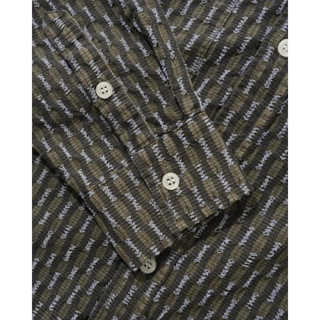 BUTTER GOODS Stitch Shirt - Moss