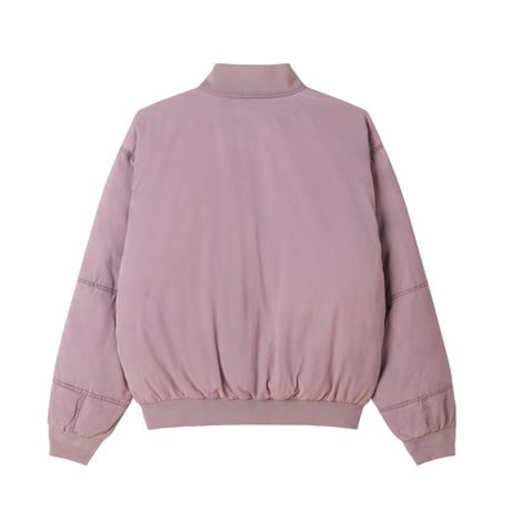 OBEY Fleight Bomber Jacket Potent Purple