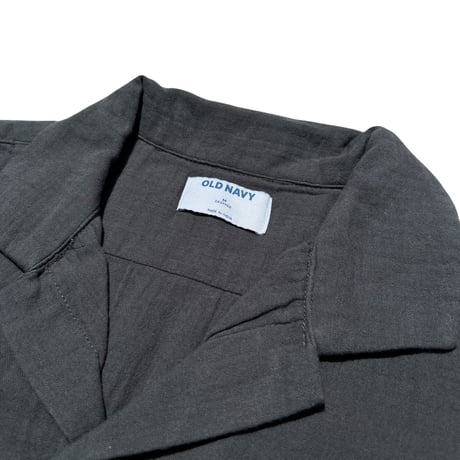 OLD NAVY S/S Shirt - Grey Black