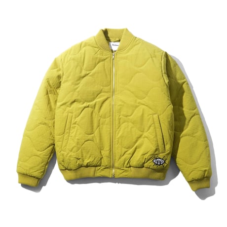 BUTTER GOODS Roach Bomber Jacket - Lime