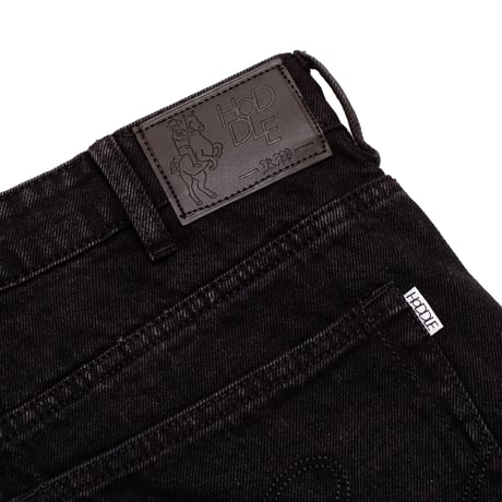 Hoddle Ranger Jeans - Black/Black