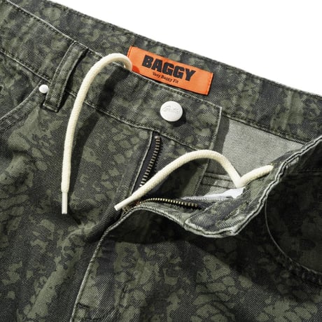 BUTTER GOODS Garage Denim Jeans - Lowland Camo