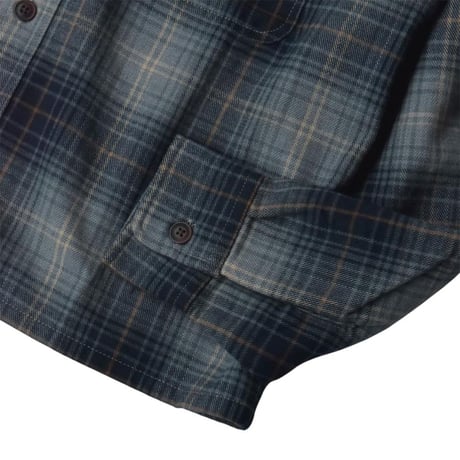 Free Planet Plaid Flannel Shirts - Blue Multi