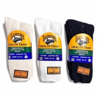 The Railroad Sock 2pack Crew Socks [2PWHT/NT/BLK]