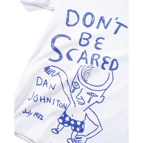BUTTERGOODS × DANIEL JOHNSTON Don’t BeScared Tee - White