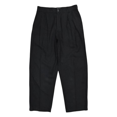 OBEY Foster Plated Linen Pants - Black