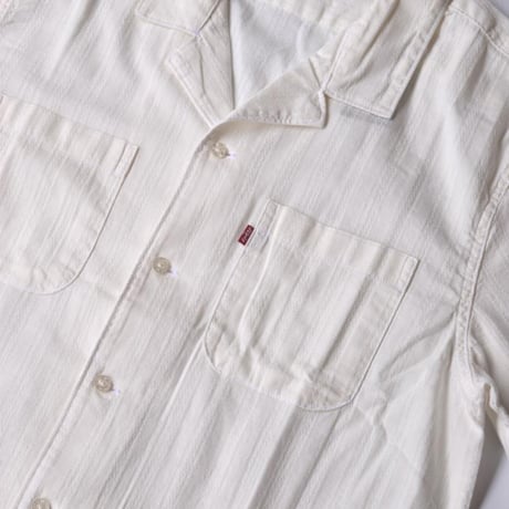 Levis Classic Camp Shirts - Egret Dobby