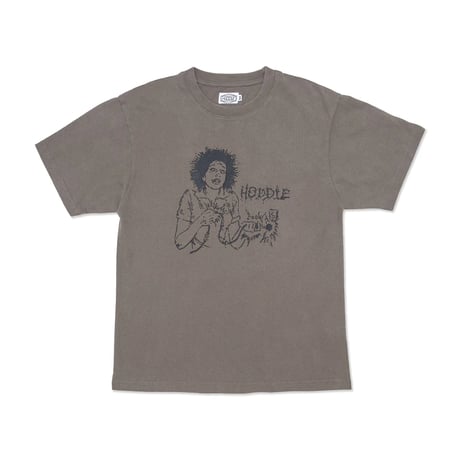 Hoddle Shock Tee - Faded Black