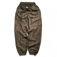 Los Angeles Apparel HF04DD 14oz Heavy Fleece Pants - Drip Dye Olive