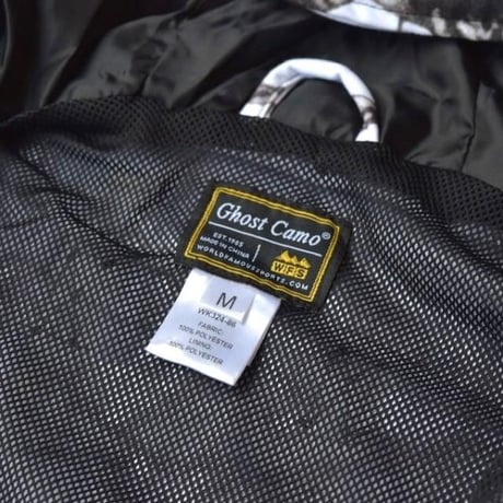 World Famous Sports Water Proof Breathable Packable Rain Jacket - Snow Ghost [WK324-86]