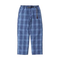 Gramicci O.G Denim Plaid Pants - Indigo