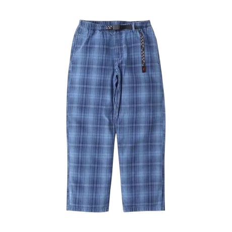 Gramicci O.G Denim Plaid Pants - Indigo