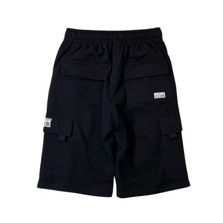 PRO CLUB Heavyweight Fleece Cargo Shorts - Black