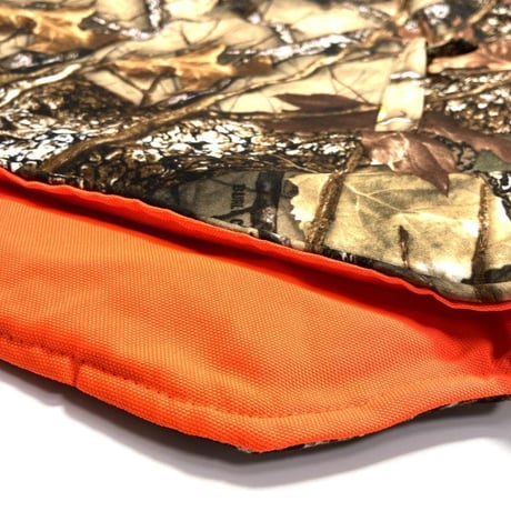 World Famous Sports Real Tree Reversible Vest Burly Camo Tan
