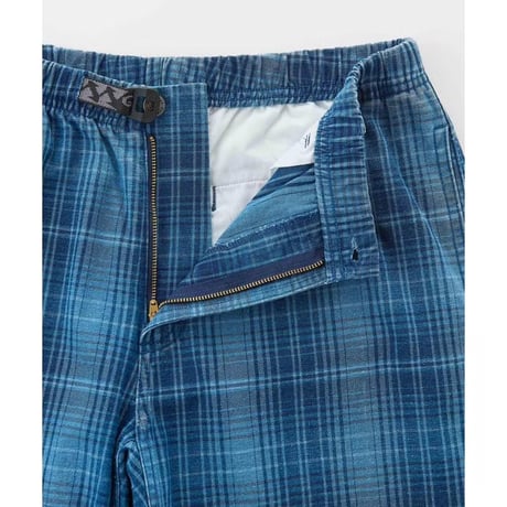 Gramicci O.G Denim Plaid Pants - Indigo