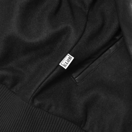 PRO CLUB Heavyweight Varsity Jacket - Black