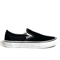 Vans Skate Slip-On Black x White