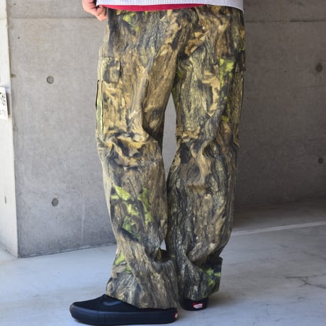 World Famous Sports BC454-405 Brushed Cotton 6pocket Cargo Pants Northwoods Camo