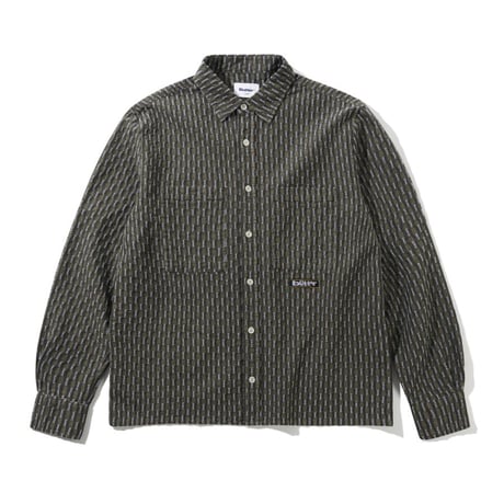 BUTTER GOODS Stitch Shirt - Moss