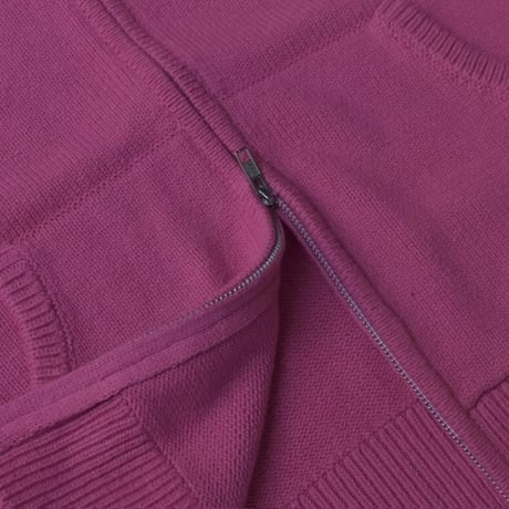RAWDRIP Original Double Zip Cotton Knit Hoodie - Fade Pink