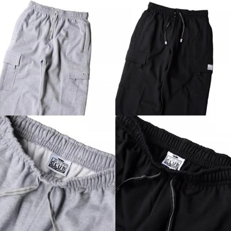 Pro Club Heavyweight Fleece Cargo Pants Black