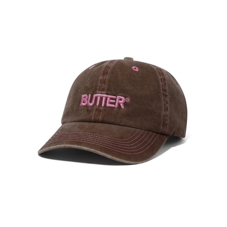 Butter Goods Rounded 6panel Cap - Brown
