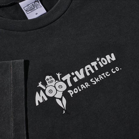 Polar Skate Co. Band Mootivation Tee - Silver Black
