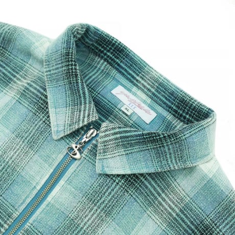 Yardsale Phantasy Tartan Full-Zip - Blue