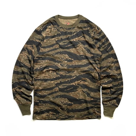 Rothco L/S Camo T-Shirt - Tiger Stripe Camo