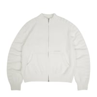 Yardsale Faldo Knitted Full-Zip - Cream