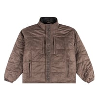 Bronze56k Faux Suede Puffer - Steel