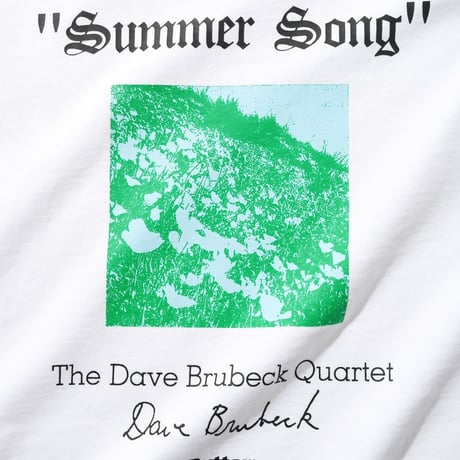 BUTTER GOODS Summer Song Tee - White