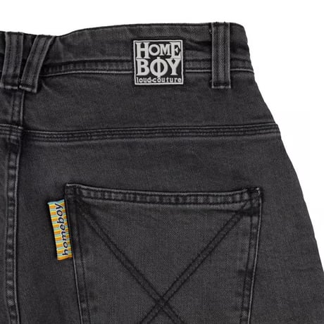 Homeboy x-tra Monster Denim Shorts - Washed Grey