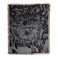 Pass~Port Goes Around Throw Blanket