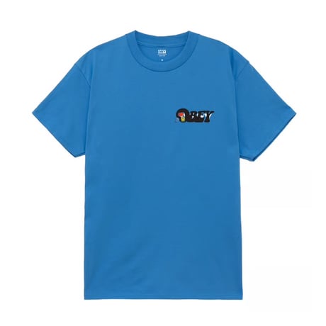 OBEY Earth Drop Out Tee - Azure Blue