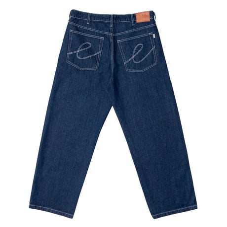 Hoddle Ranger Jeans White Stitch - Indigo