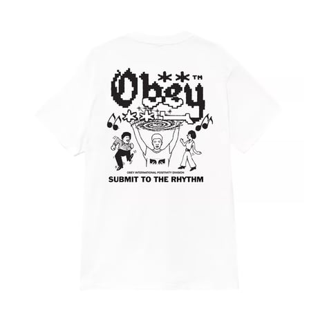 OBEY Submit To The Tee - White