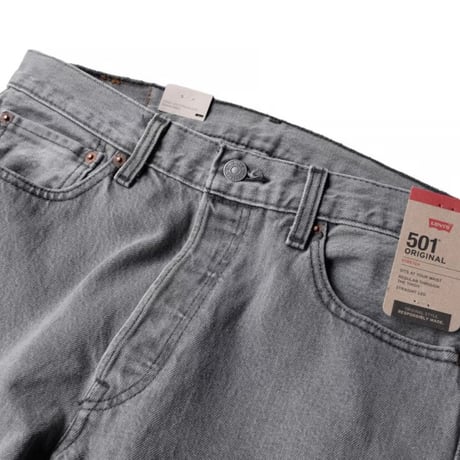Levi’s 501 2370 Original Fit Stretch Jeans Grey