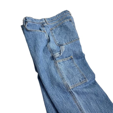 NEO BLUE Baggy Carpenter Jeans Medium Blue