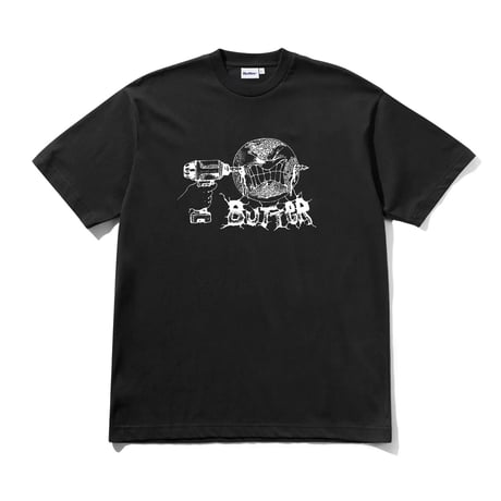 BUTTER GOODS Drill Tee - Black