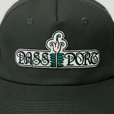 Pass~Port Gardenia Workers Cap Dark Elm