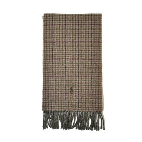 Polo Ralph Lauren Reversible Wool Scarf - Olive