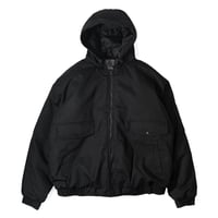 World Famous Sports Cotton Insulated Hood Jacket Black