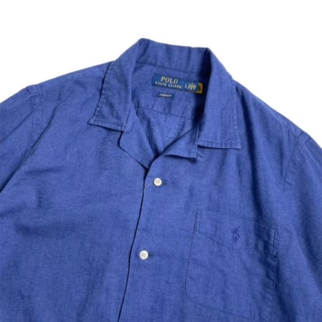 Polo Ralph Lauren Classic Fit Woven Camp Shirt-Beach Royal
