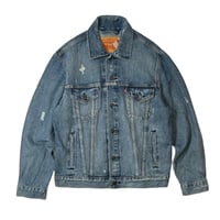 Levi's USA Vintage Relaxed Fit Trucker Jacket Medium Wash