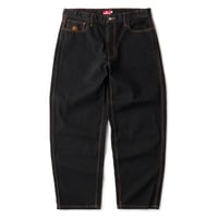 Hellrazor Baggie Denim Pants - One Wash Black