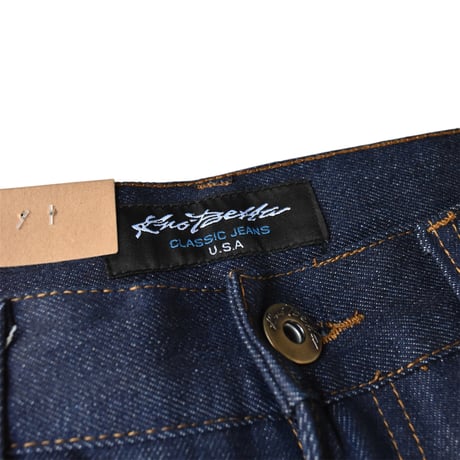 KNO-BETTA Kns998 Shorts - Raw Indigo(002)
