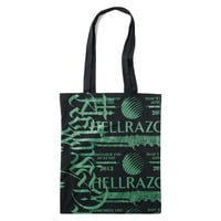 Hellrazor Letter Toto Bag - Black