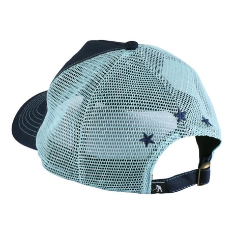 Pass~Port Seafood Staff Packers Trucker - Blue