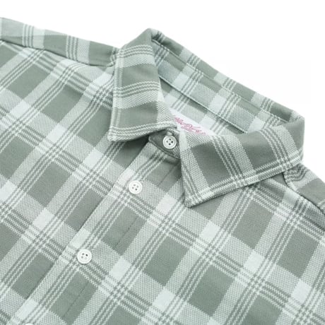 Yardsale YS Knitted Short Sleeved Shirt - Stone/Olive